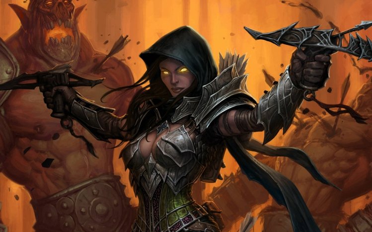 Demon Hunter (Diablo III) Theme screenshot #7