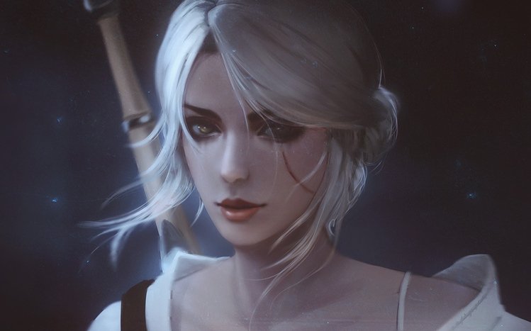Ciri (The Witcher) Theme screenshot #11