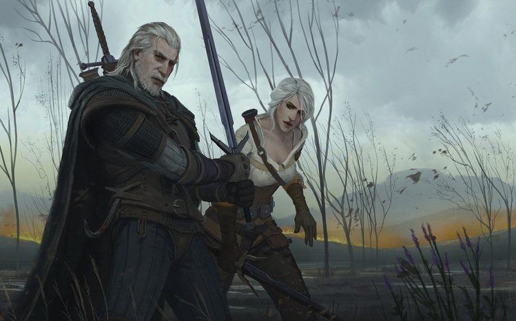 Ciri (The Witcher) Theme screenshot #14