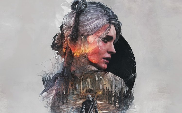 Ciri (The Witcher) Theme screenshot #10