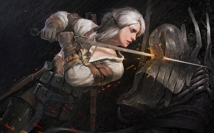 Ciri (The Witcher) Theme screenshot #5
