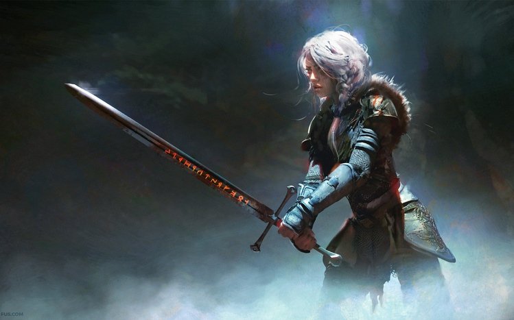 Ciri (The Witcher) Theme screenshot #4
