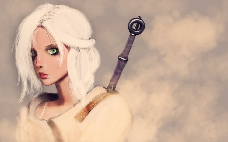 Ciri (The Witcher) Theme screenshot #12