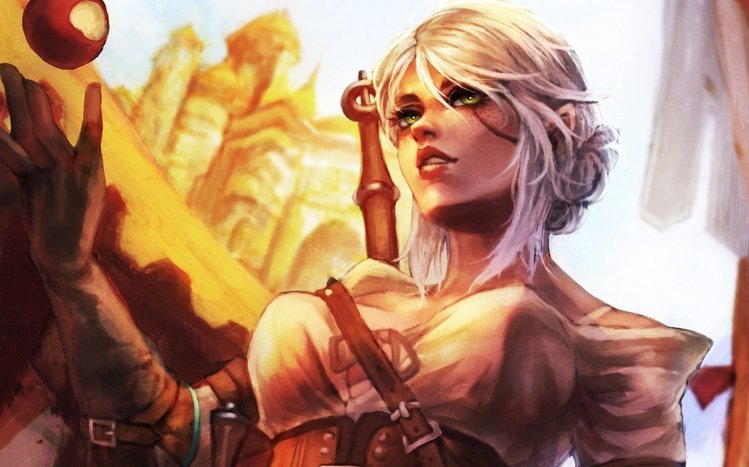 Ciri (The Witcher) Theme screenshot #9