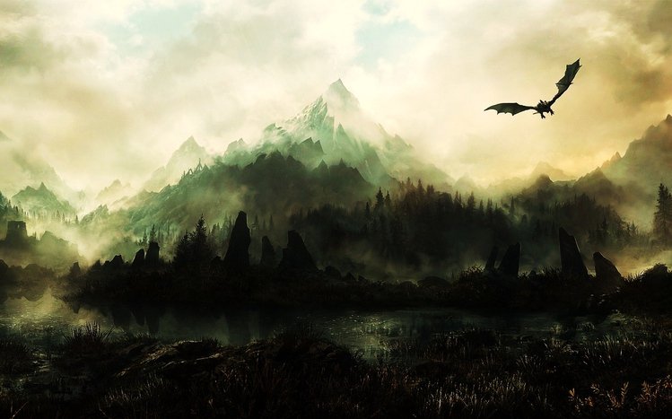 Skyrim Landscapes Theme screenshot #6