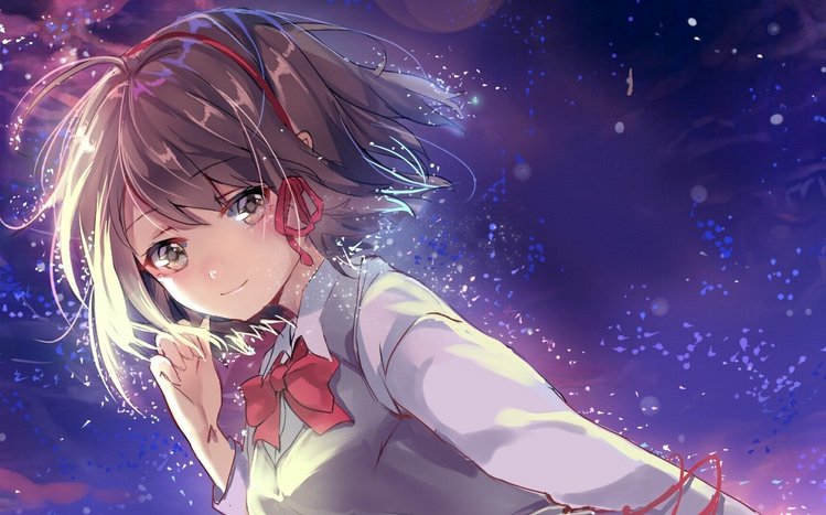 Mitsuha Miyamizu Theme screenshot #11