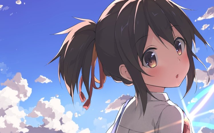 Mitsuha Miyamizu Theme screenshot #2
