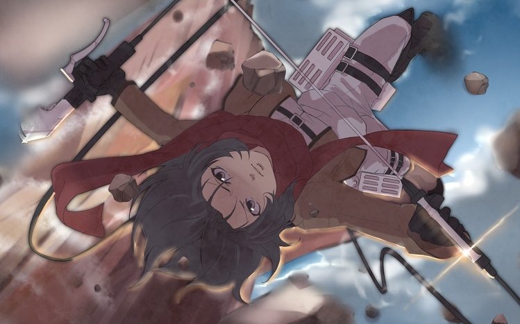 Mikasa Ackerman Theme screenshot #8