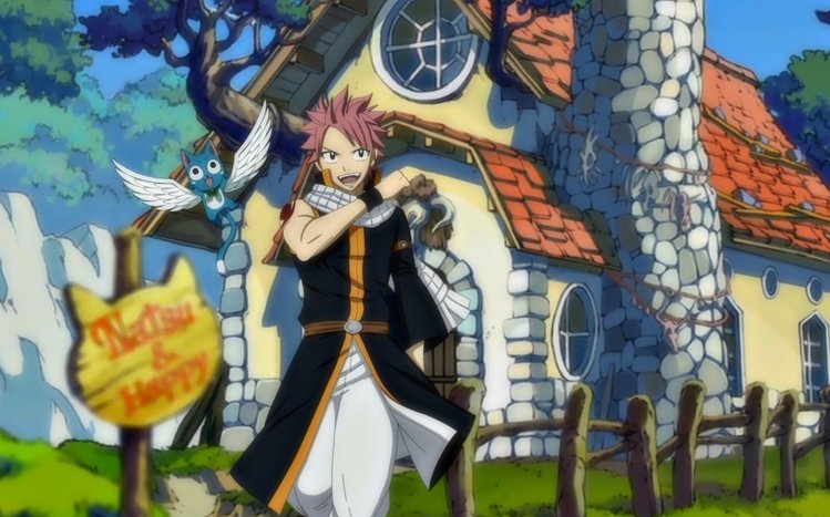 Natsu Dragneel Theme screenshot #2