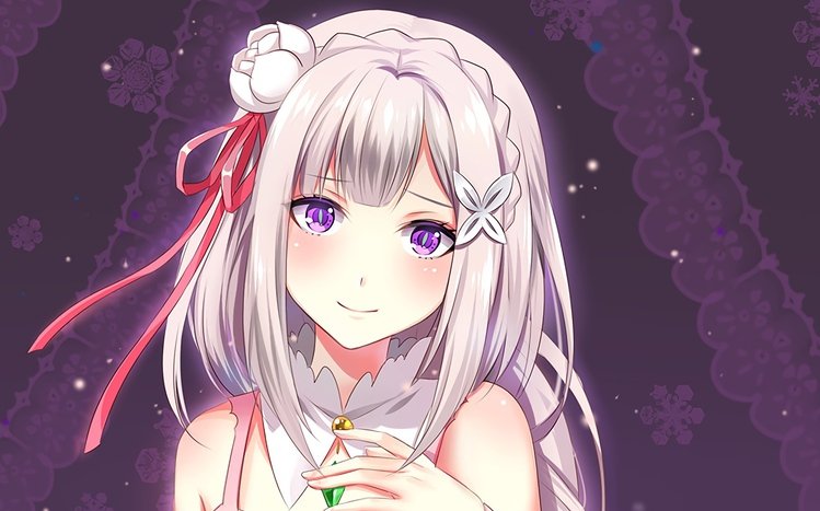 Emilia (Re:ZERO) Theme screenshot #7