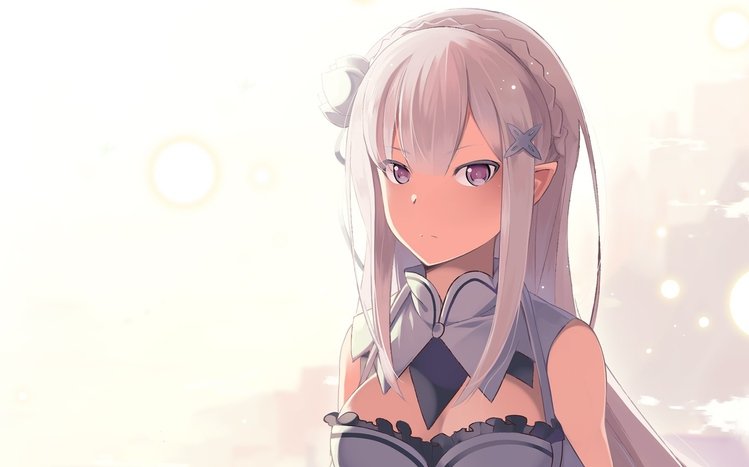 Emilia (Re:ZERO) Theme screenshot #4