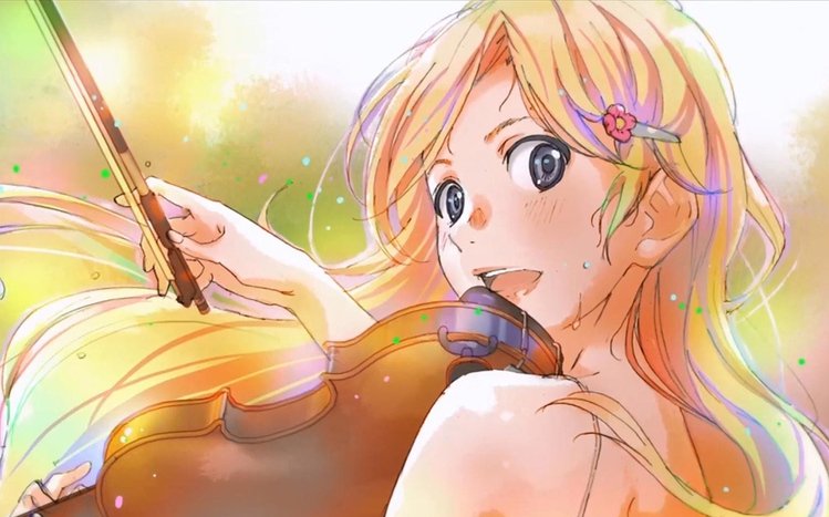Kaori Miyazono Theme screenshot #2
