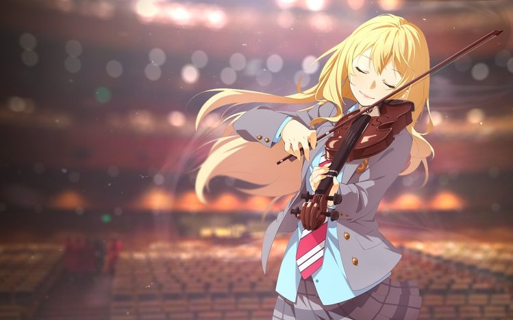 Kaori Miyazono Theme screenshot #1