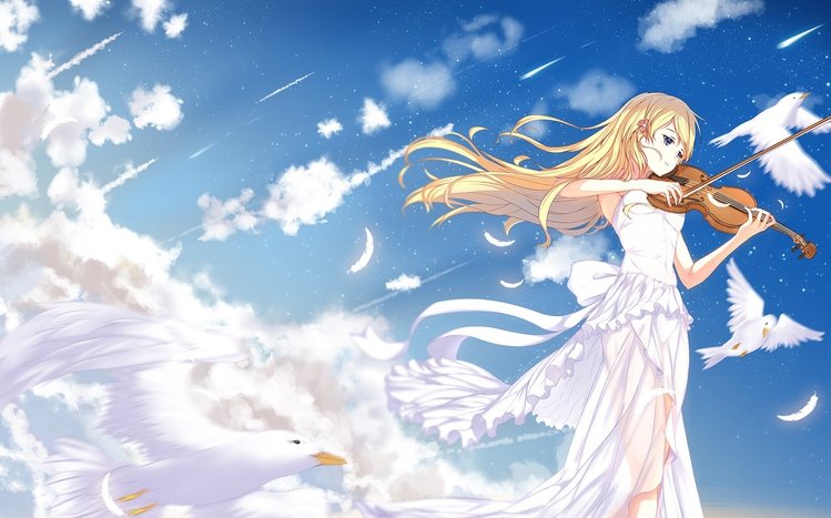 Kaori Miyazono Theme screenshot #4