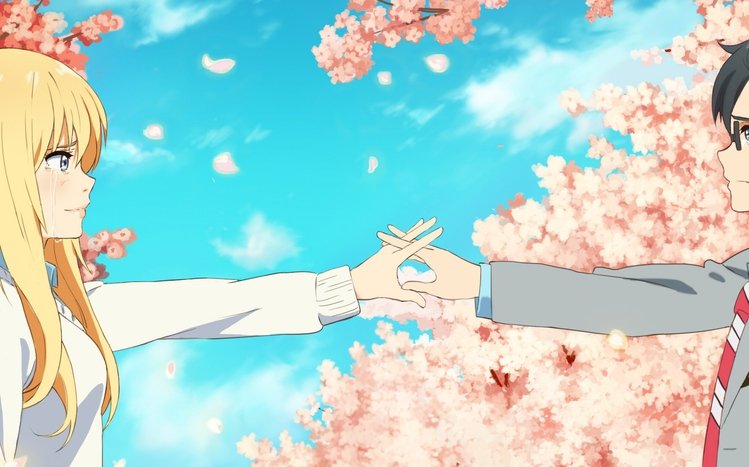 Your Lie in April Theme screenshot #1