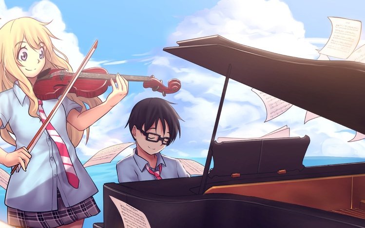 Your Lie in April Theme screenshot #7