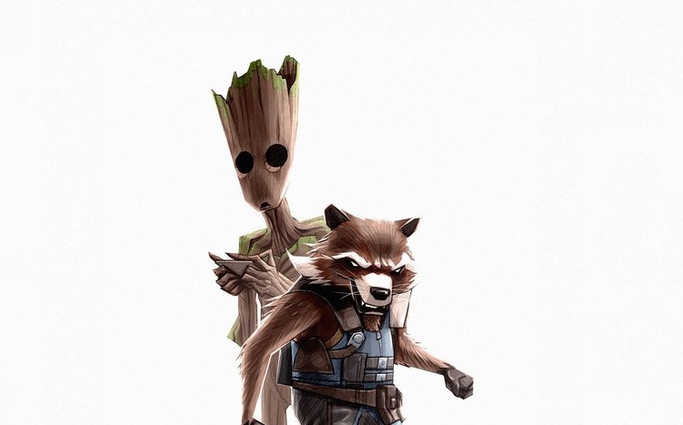 Rocket Raccoon Theme screenshot #15