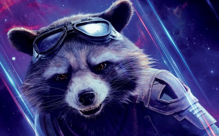 Rocket Raccoon Theme screenshot #11