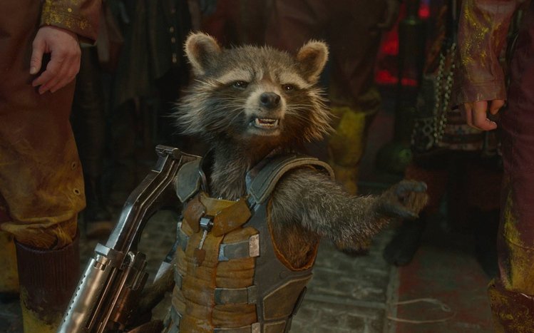 Rocket Raccoon Theme screenshot #1