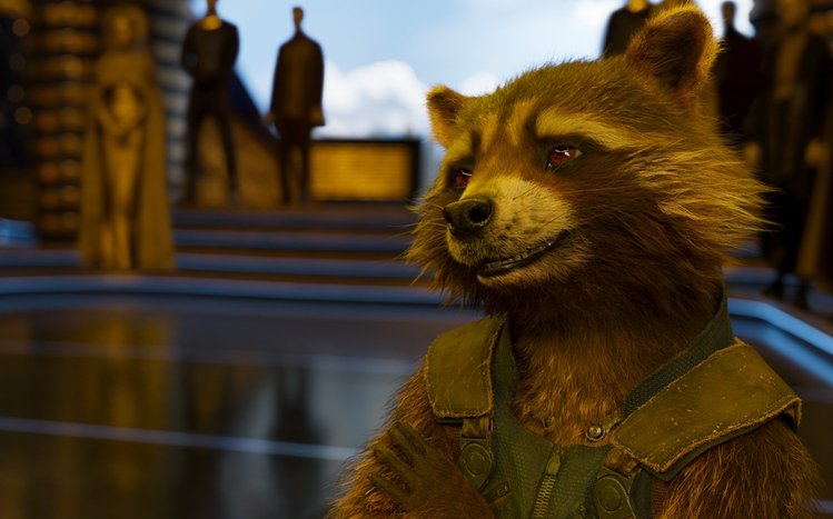 Rocket Raccoon Theme screenshot #8