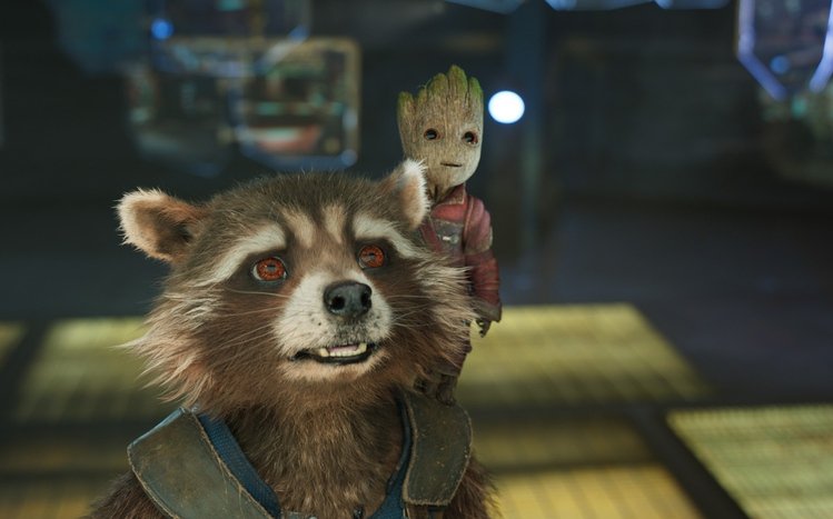 Rocket Raccoon Theme screenshot #7