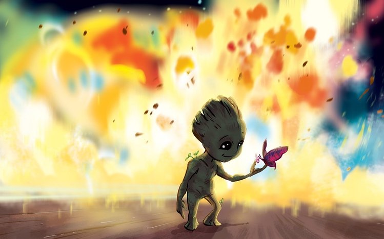 Groot Theme screenshot #8