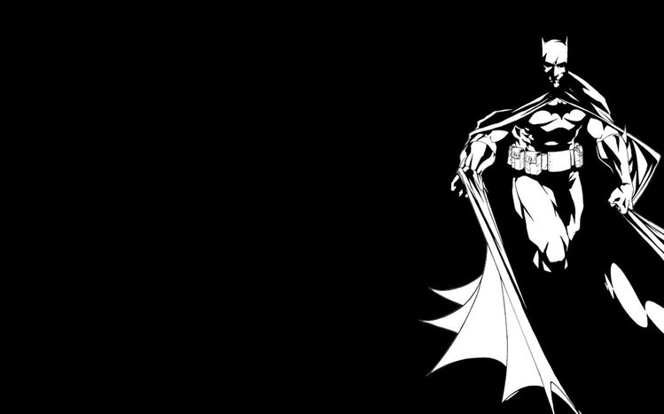 Batman Minimalist Theme screenshot #1