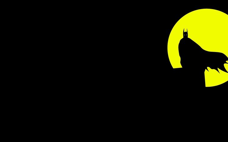 Batman Minimalist Theme screenshot #4