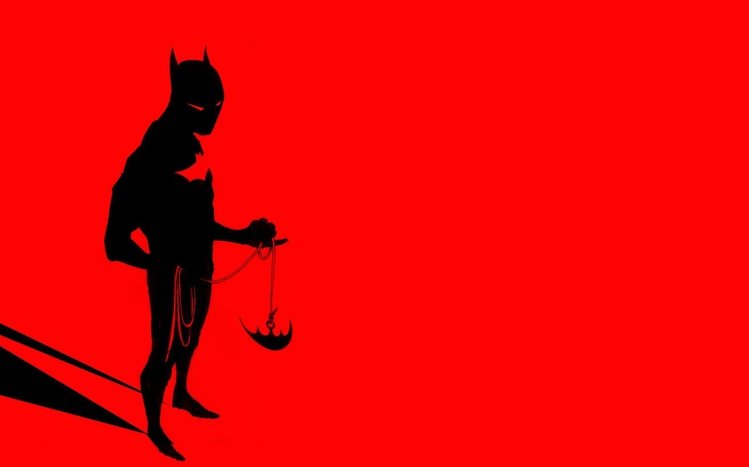 Batman Red Theme screenshot #1