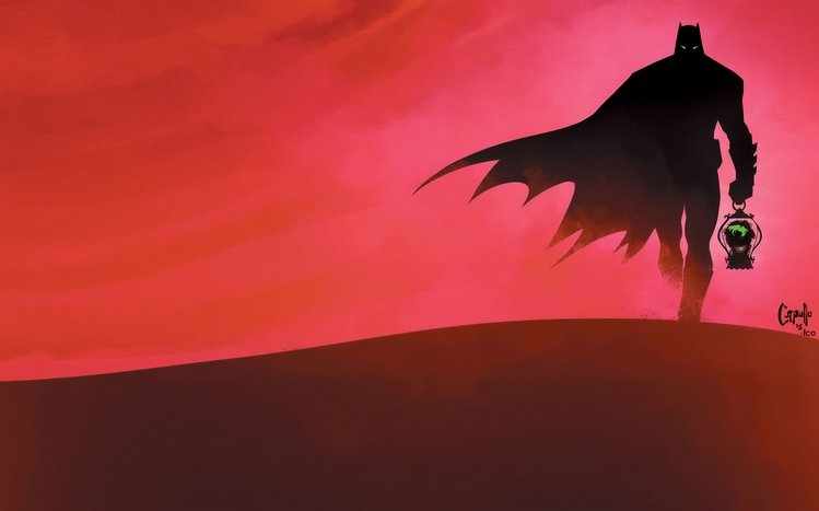 Batman Red Theme screenshot #11