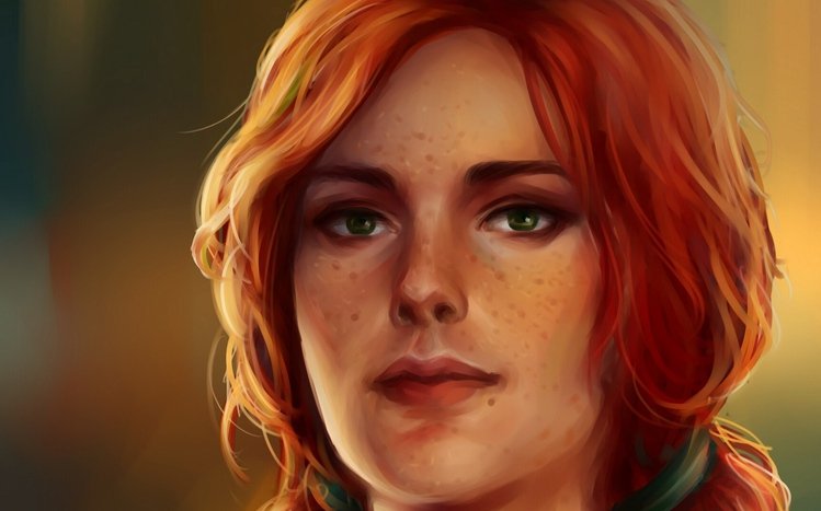 Triss Merigold Theme screenshot #9
