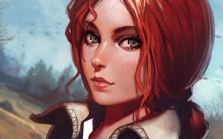 Triss Merigold Theme screenshot #8