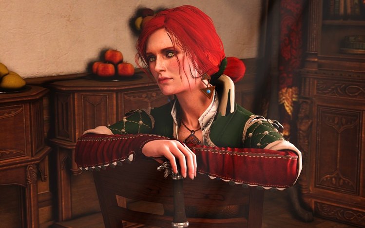 Triss Merigold Theme screenshot #15