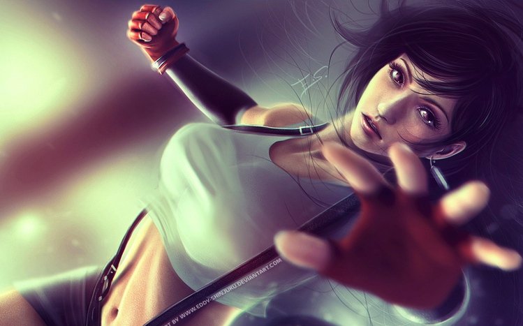 Tifa Lockheart Theme screenshot #11
