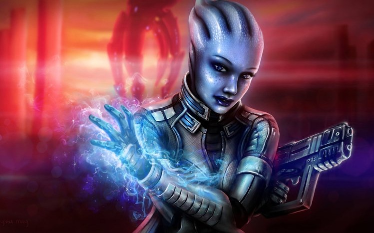 Liara T'soni Theme screenshot #6