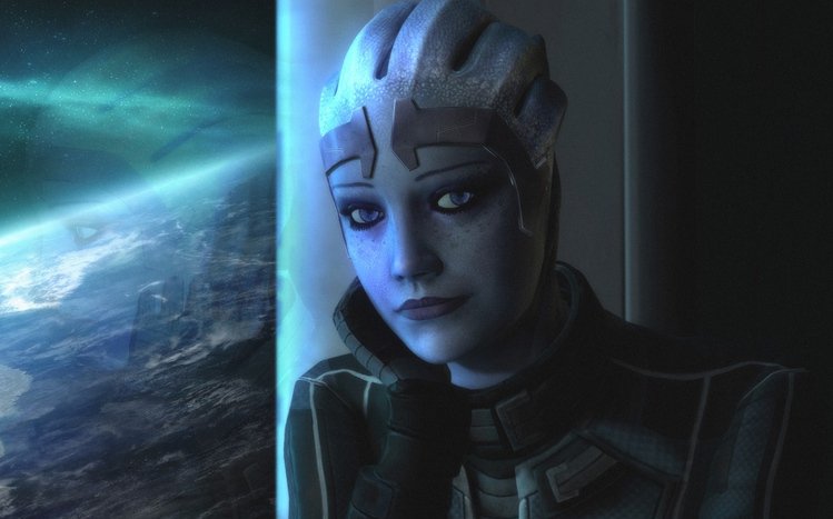 Liara T'soni Theme screenshot #1