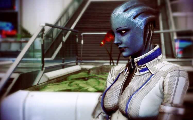 Liara T'soni Theme screenshot #2