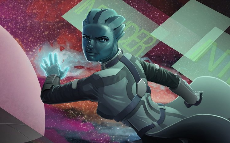 Liara T'soni Theme screenshot #15