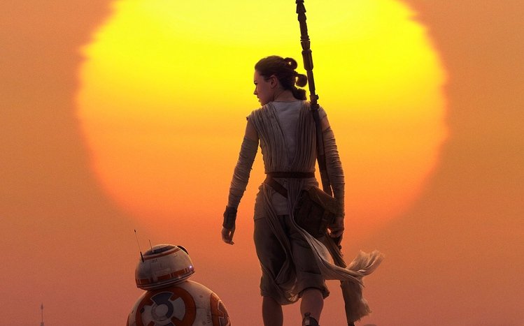 Rey (Star Wars) Theme screenshot #3