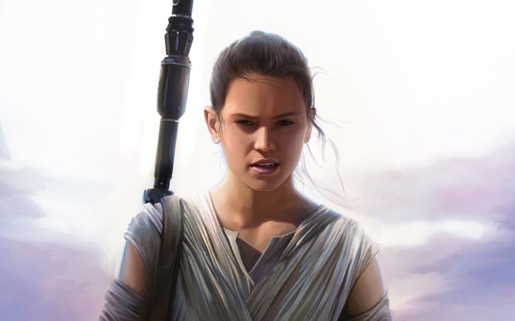 Rey (Star Wars) Theme screenshot #2