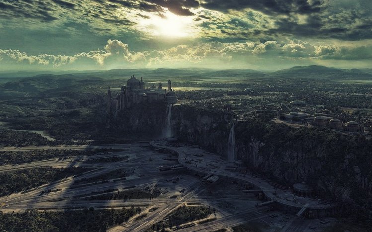 Star Wars Landscapes Theme screenshot #6