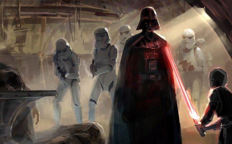 Star Wars Dark Theme screenshot #8