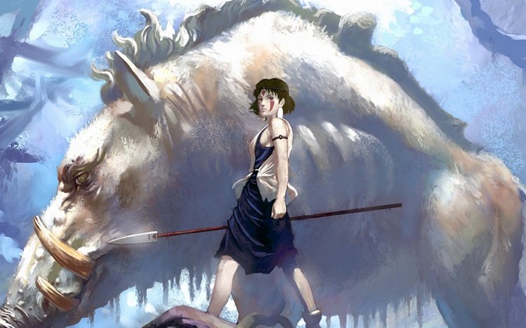 Princess Mononoke Theme screenshot #3