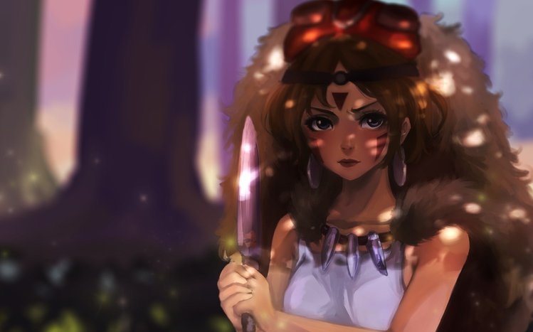 Princess Mononoke Theme screenshot #11