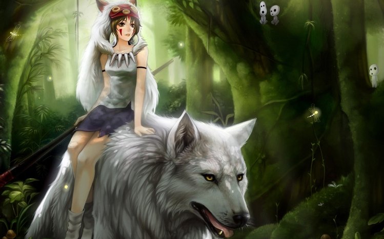 Princess Mononoke Theme screenshot #2