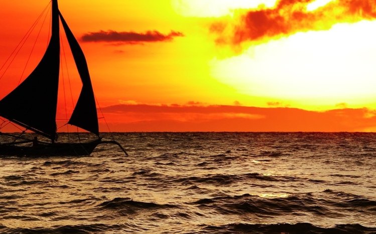 Sailing Boats Theme screenshot #10