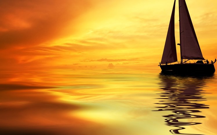 Sailing Boats Theme screenshot #1