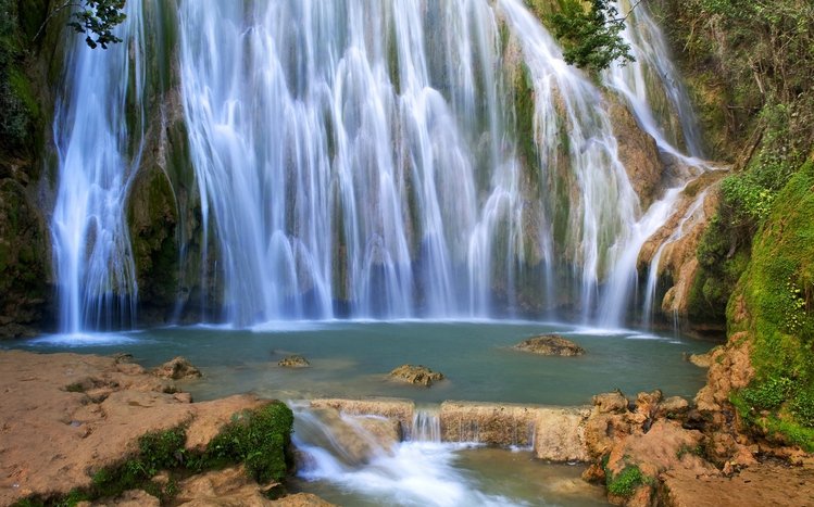 Forest Waterfall Theme screenshot #3