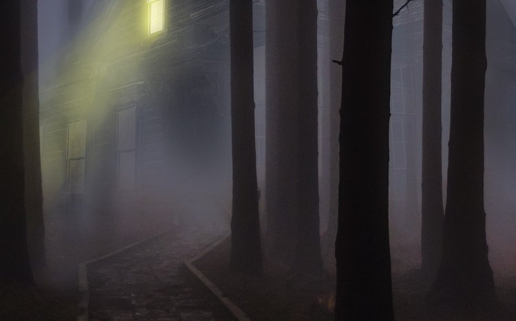 Foggy Forest Theme screenshot #12