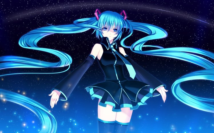 Hatsune Miku Theme screenshot #6